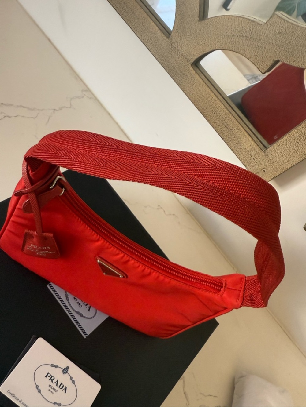 Prada Re-Edition 2000 Nylon bag - Picture 3 of 14